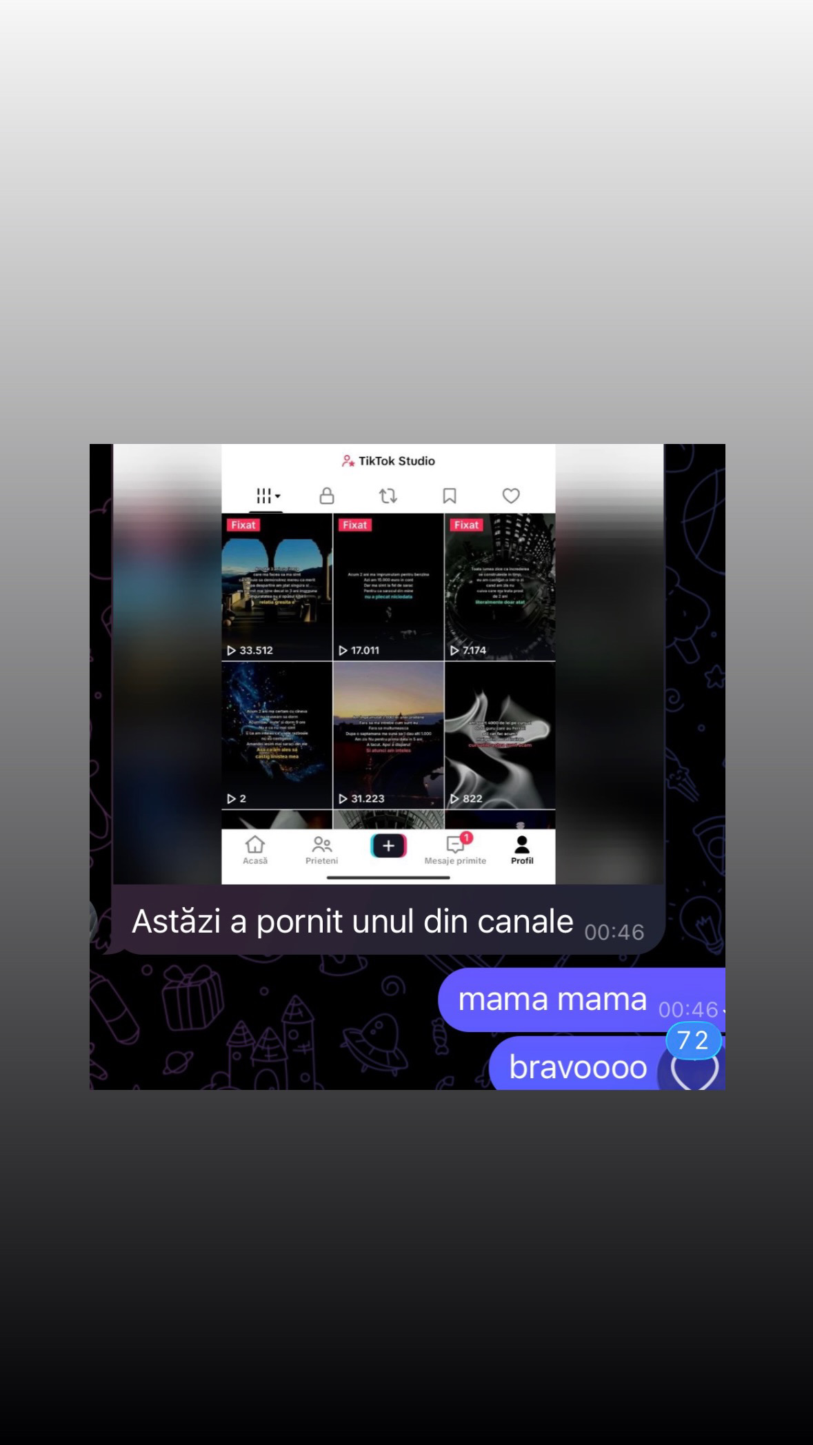 Rezultat TikTok Studio: Primele rezultate